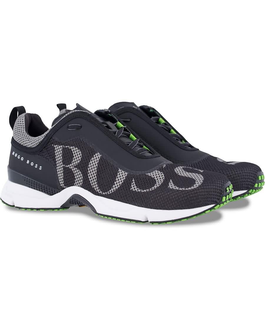 boss green velox running sneaker blackgrey På Salg Butikker 9zlzl